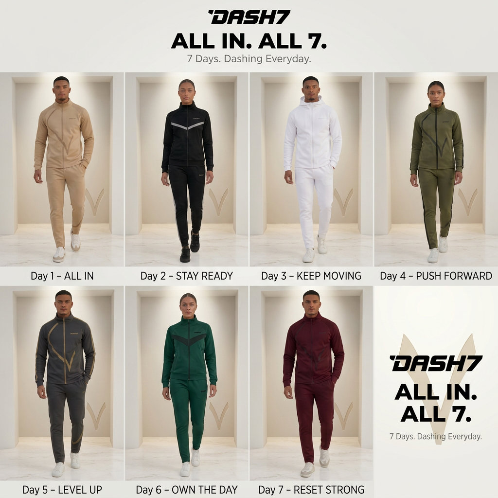 DASH7 activewear collection